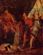 Peter Paul Rubens Mucius Scavola vor Porsenna oil painting reproduction